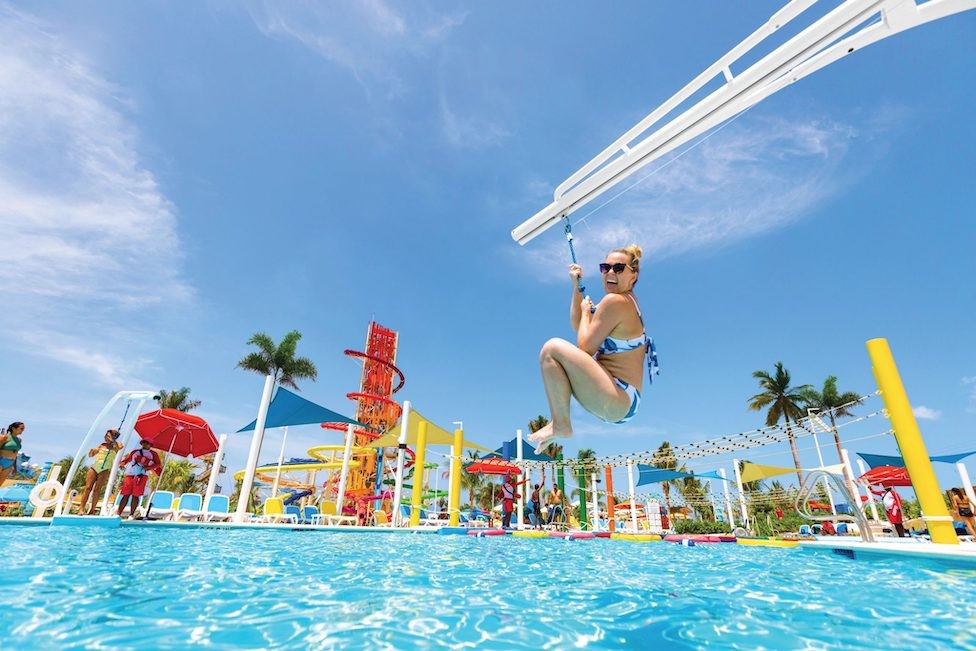 En CocoCay hay variedad de actividades acuáticas para todas las edades, muchas de ellas, sin costo adicional. Foto Royal Caribbean.